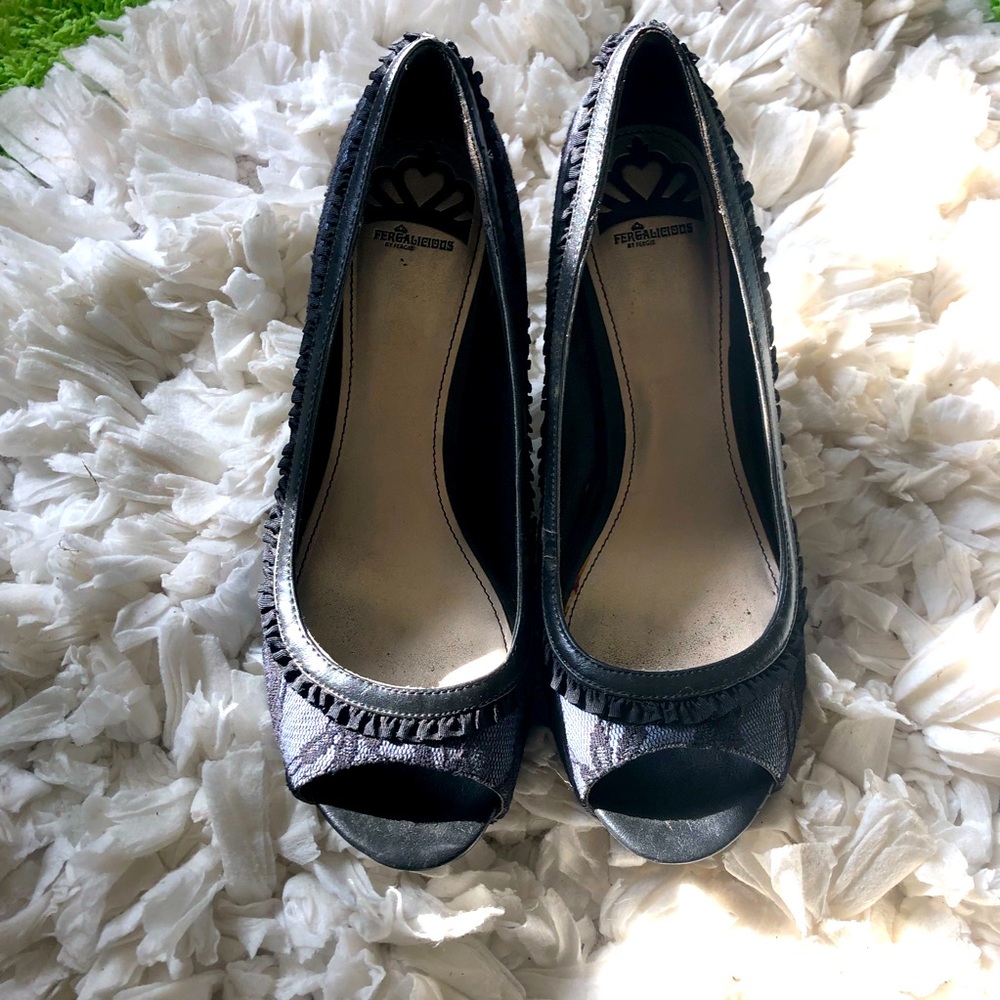 Fergalicious Lace Heel